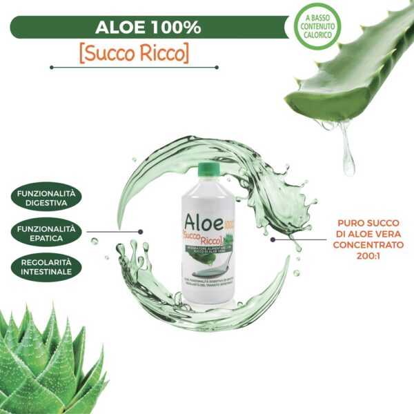 Aloe 100% Succo Ricco - immagine 2