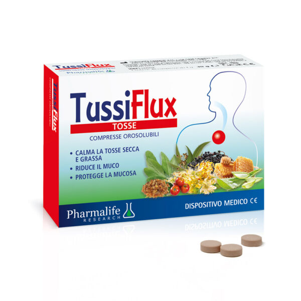 Tussiflux Tosse Compresse Orosolubili